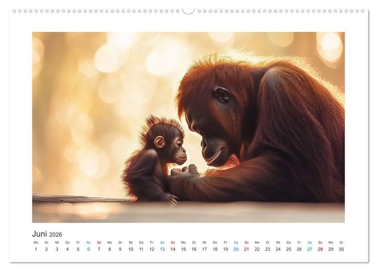 Produktbild: Geheimnisvolle Wildnis (hochwertiger Premium Wandkalender 2026 DIN A2 quer), Kunstdruck in Hochglanz