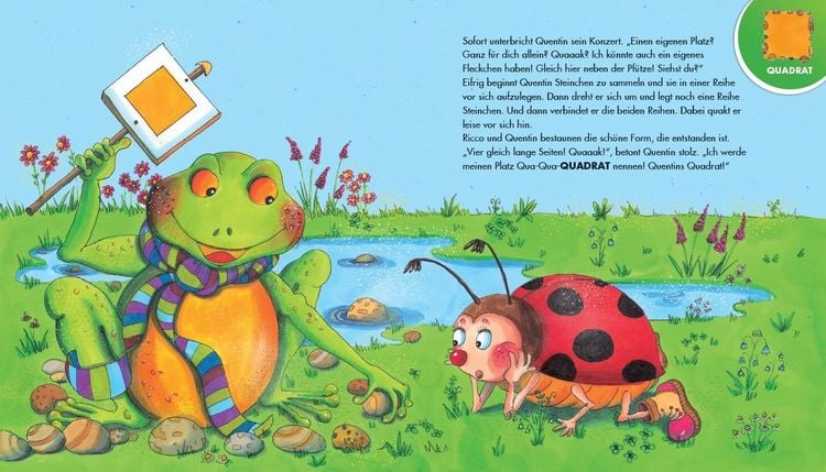 Produktbild: Qua, Qua, Quadrat!, ruft der Frosch