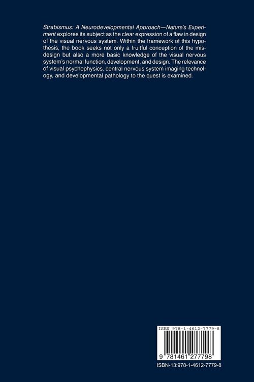 Produktbild: Strabismus A Neurodevelopmental Approach