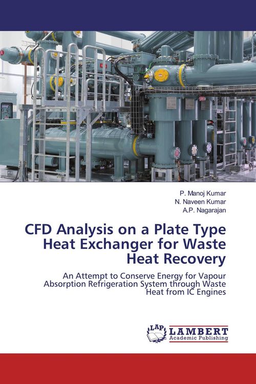 Produktbild: CFD Analysis on a Plate Type Heat Exchanger for Waste Heat Recovery