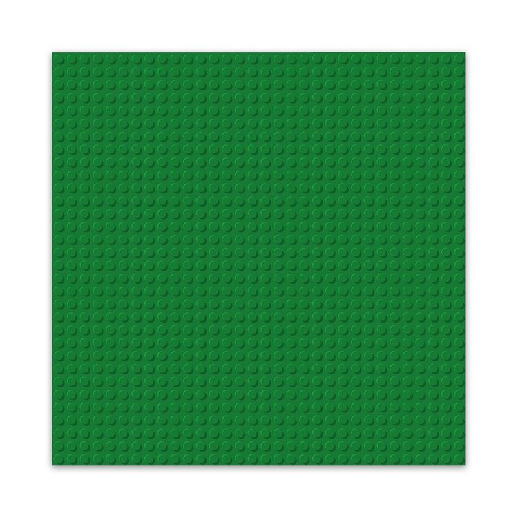 Produktbild: BRIXIES 225008 - Platte 32 x 32 Basic gr&uuml;n, Bauplatte, 1 St&uuml;ck