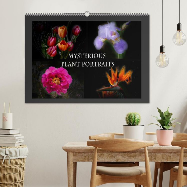 Produktbild: Mysterious plant portraits (Wall Calendar 2026 DIN A2 landscape), CALVENDO 12 Month Wall Calendar