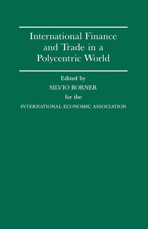 Produktbild: International Finance and Trade in a Polycentric World
