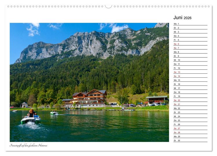 Produktbild: Rund um den Hintersee und Zauberwald (Wandkalender 2026 DIN A2 quer), CALVENDO Monatskalender