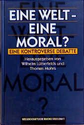 Produktbild: Eine Welt - Eine Moral?