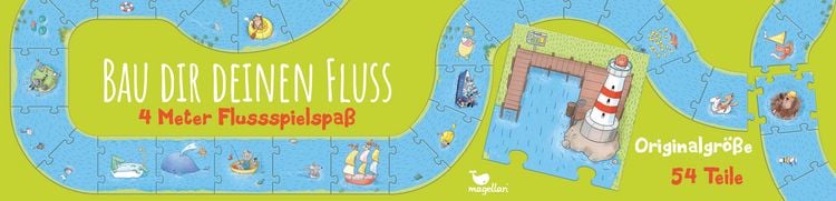 Produktbild: Bau dir deinen Fluss - 4 Meter Flussspielspa&szlig;