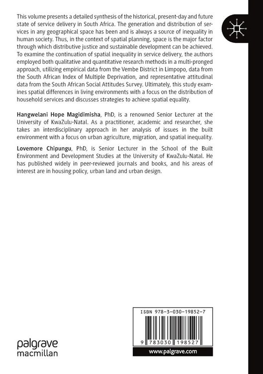 Produktbild: Spatial Planning in Service Delivery
