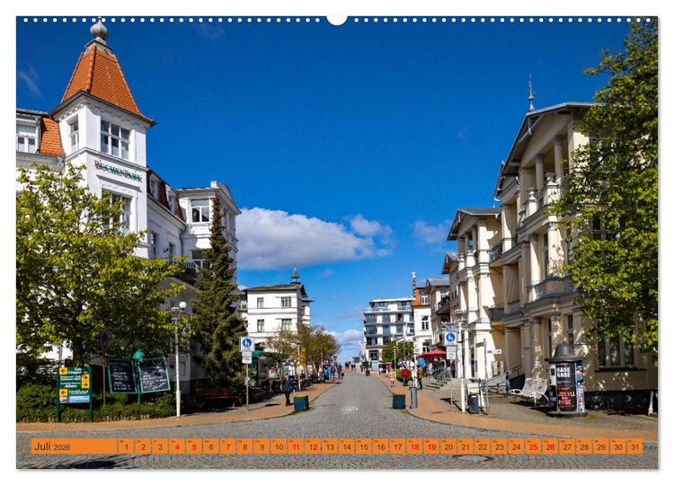 Produktbild: Mein Kaiserbad Bansin (Wandkalender 2026 DIN A2 quer), CALVENDO Monatskalender