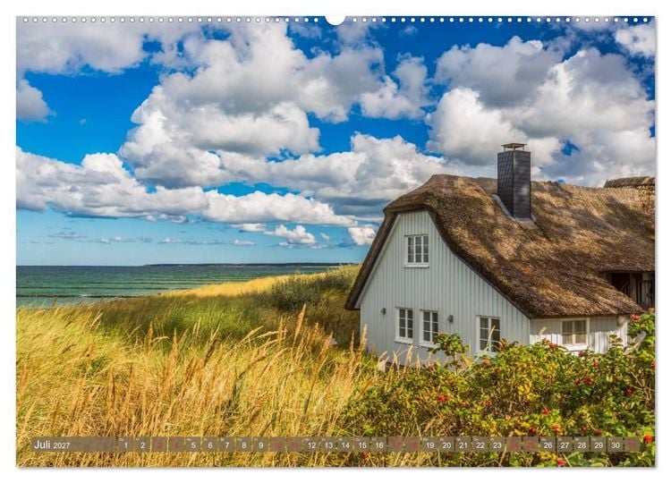Produktbild: Vom Gebirge bis zum Meer, Alpen/Erzgebirge - Mitteldeutschland - K&uuml;ste (hochwertiger Premium Wandkalender 2027 DIN A2 quer), Kunstdruck in Hochglanz