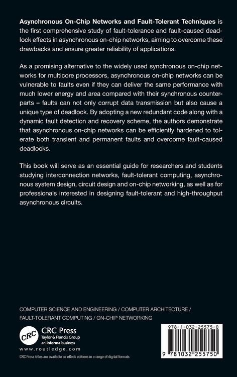 Produktbild: Asynchronous On-Chip Networks and Fault-Tolerant Techniques