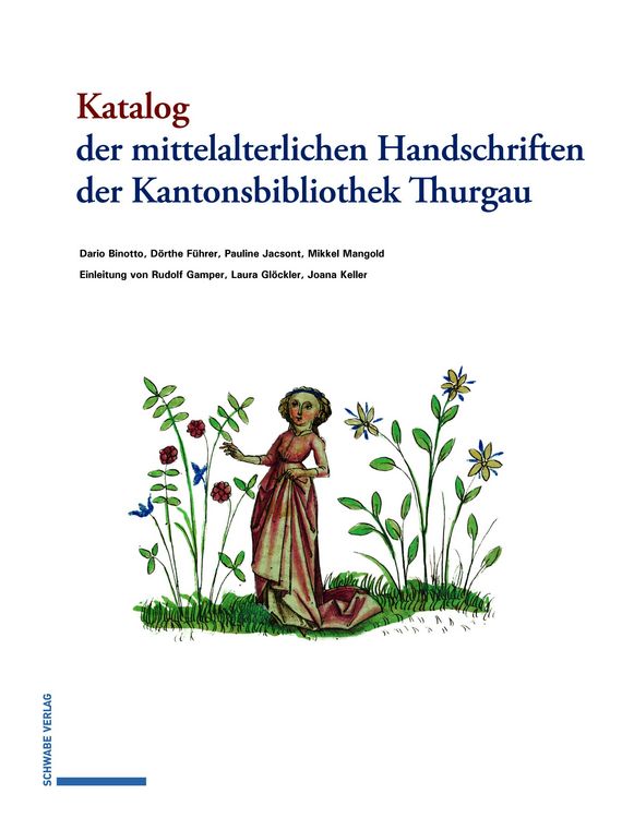 Produktbild: Katalog der mittelalterlichen Handschriften der Kantonsbibliothek Thurgau