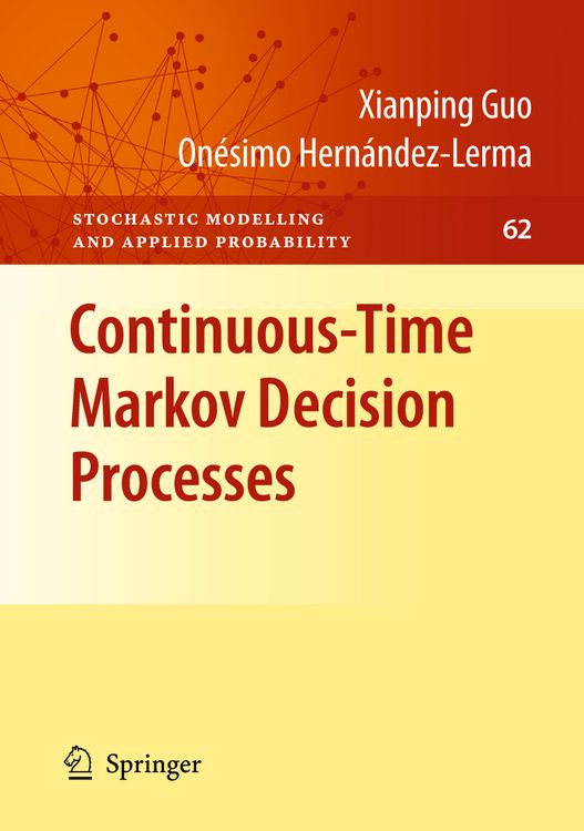 Produktbild: Continuous-Time Markov Decision Processes