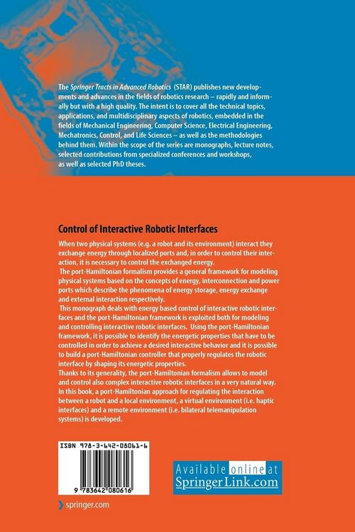 Produktbild: Control of Interactive Robotic Interfaces