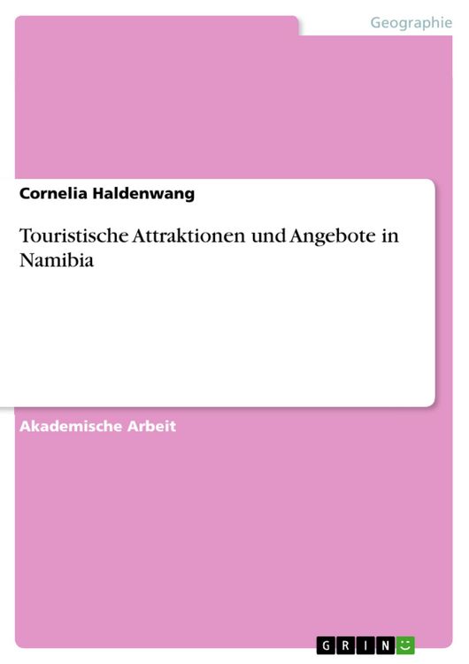 Produktbild: Touristische Attraktionen und Angebote in Namibia