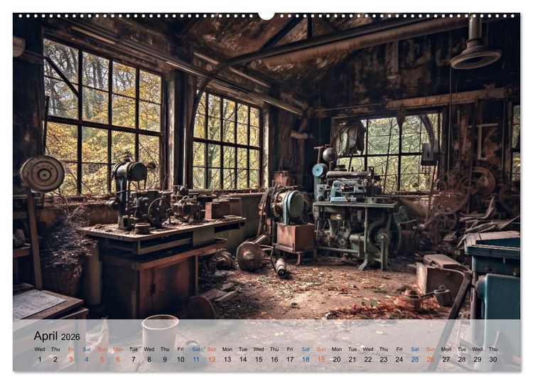 Produktbild: Old machine - nobody's child (Wall Calendar 2026 DIN A2 landscape), CALVENDO 12 Month Wall Calendar