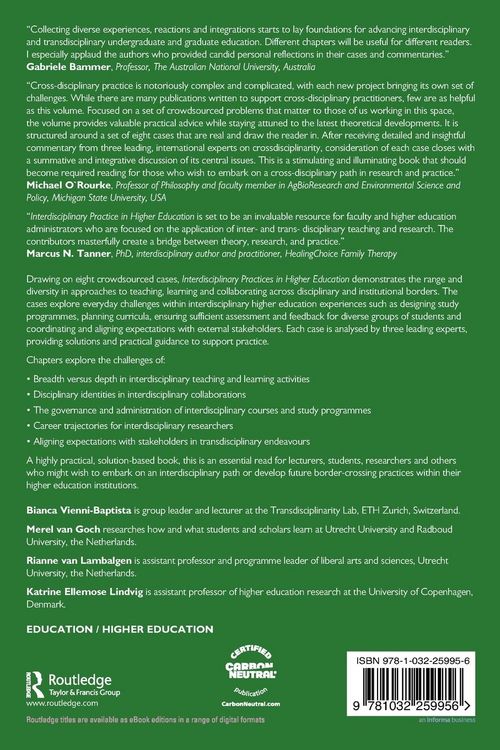 Produktbild: Interdisciplinary Practices in Higher Education