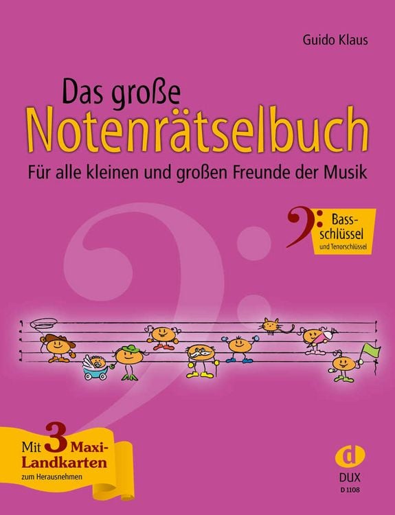 Produktbild: Das gro&szlig;e Notenr&auml;tselbuch