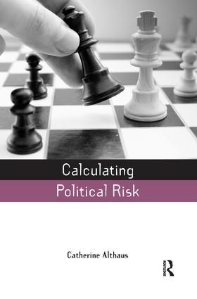 Produktbild: Althaus, C: Calculating Political Risk