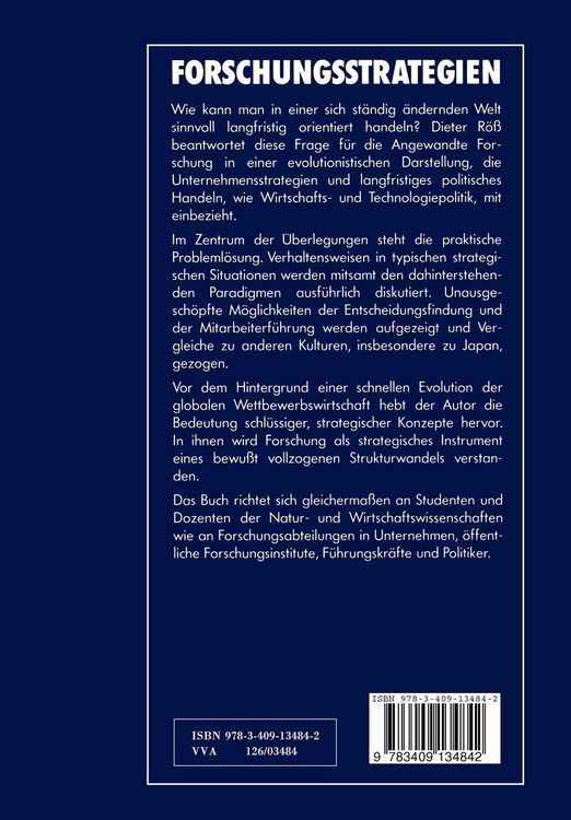 Produktbild: Forschungsstrategien