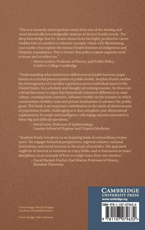 Produktbild: Regional Cultures and Mortality in America