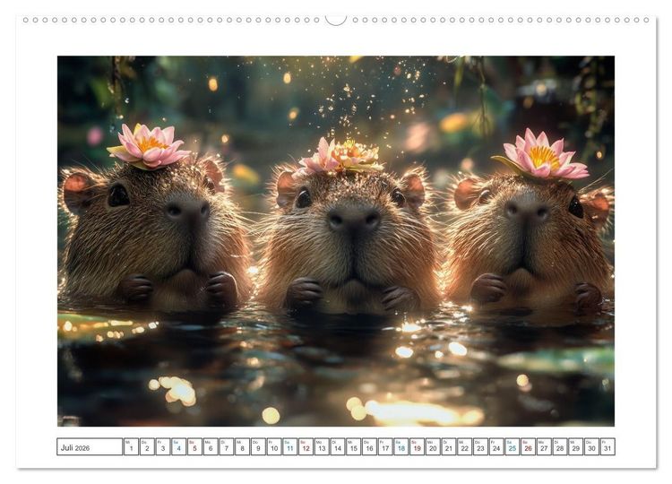 Produktbild: Augen wie Kn&ouml;pfe (Wandkalender 2026 DIN A2 quer), CALVENDO Monatskalender