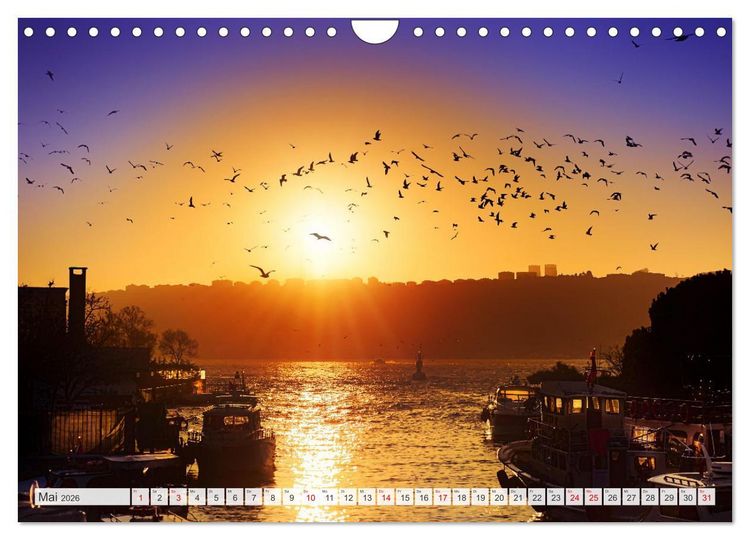 Produktbild: Istanbul - die quirlige Stadt auf zwei Kontinenten (Wandkalender 2026 DIN A4 quer), CALVENDO Monatskalender