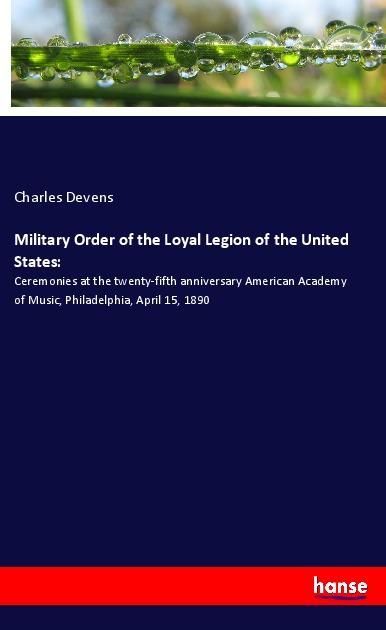 Produktbild: Military Order of the Loyal Legion of the United States: