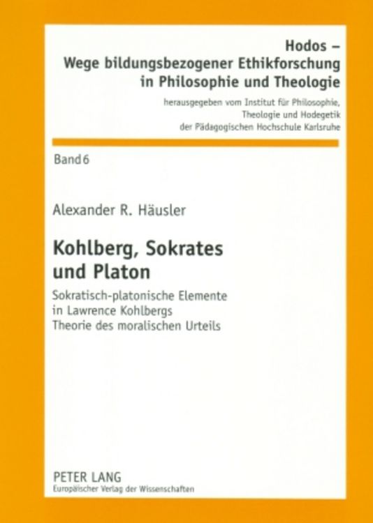 Produktbild: Kohlberg, Sokrates und Platon