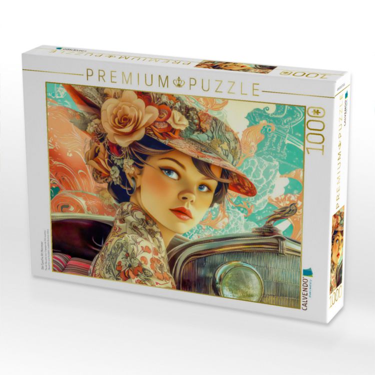 Produktbild: CALVENDO Puzzle Die Epoche Art Nouveau | 1000 Teile Lege-Gr&ouml;&szlig;e 64x48cm Foto-Puzzle f&uuml;r gl&uuml;ckliche Stunden
