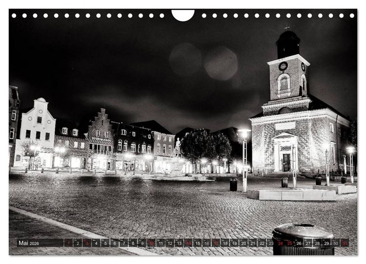 Produktbild: Ein Blick auf Husum (Wandkalender 2026 DIN A4 quer), CALVENDO Monatskalender