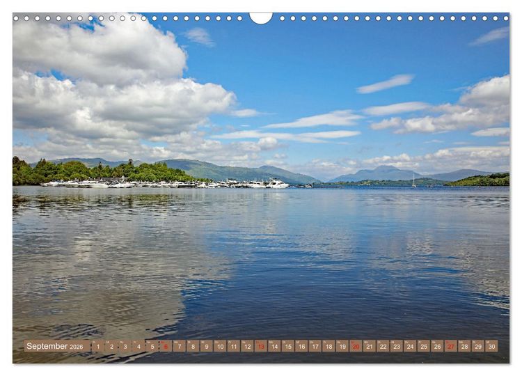 Produktbild: Urlaub in Schottland (Wandkalender 2026 DIN A3 quer), CALVENDO Monatskalender