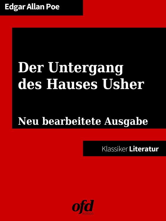 Produktbild: Der Untergang des Hauses Usher