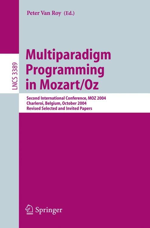 Produktbild: Multiparadigm Programming in Mozart/Oz