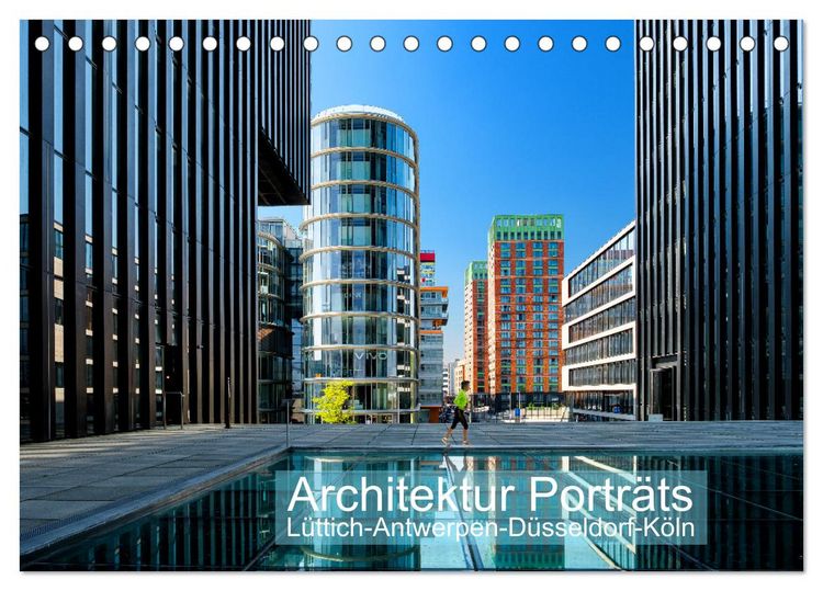Produktbild: Architektur Portr&auml;ts (Tischkalender 2026 DIN A5 quer), CALVENDO Monatskalender