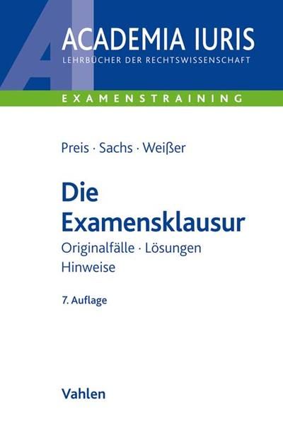 Produktbild: Die Examensklausur