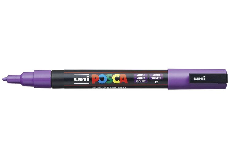 Produktbild: uni-ball Marker uni POSCA PC-3M violett