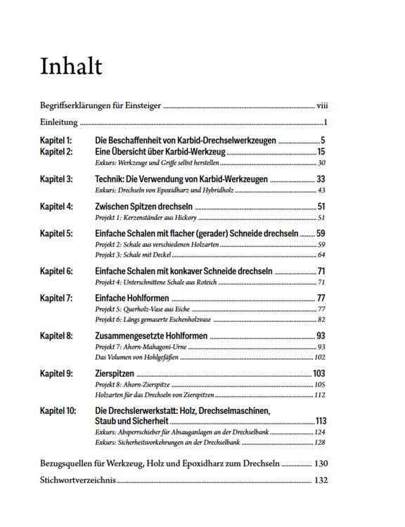 Produktbild: Drechseln mit Karbid-Werkzeugen