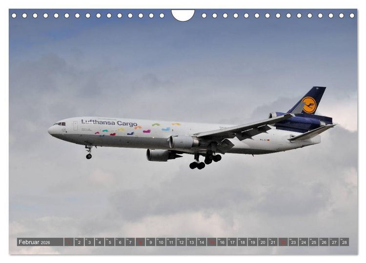 Produktbild: Flugzeuge zwischen Himmel und Erde (Wandkalender 2026 DIN A4 quer), CALVENDO Monatskalender