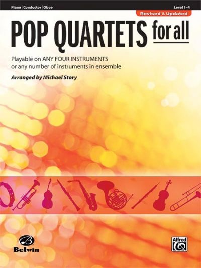 Produktbild: Pop Quartets for All - Piano / Conductor / Oboe
