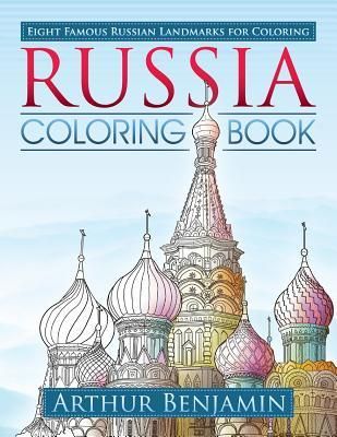 Produktbild: Russia Coloring Book: 8 Famous Russian Landmarks for Coloring