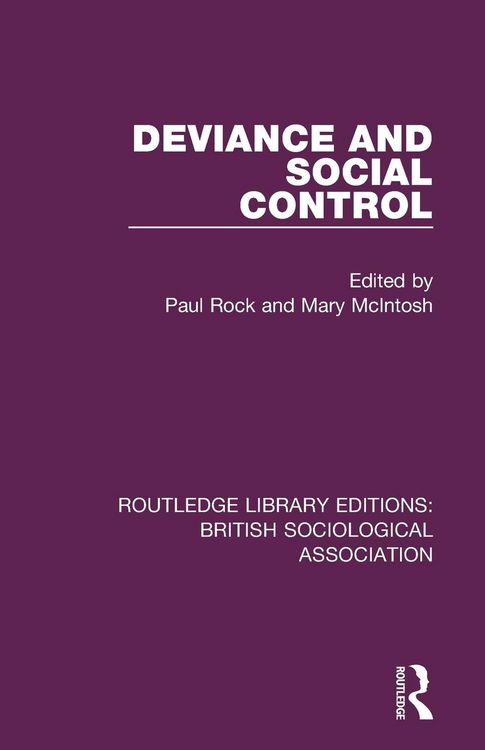 Produktbild: Deviance and Social Control