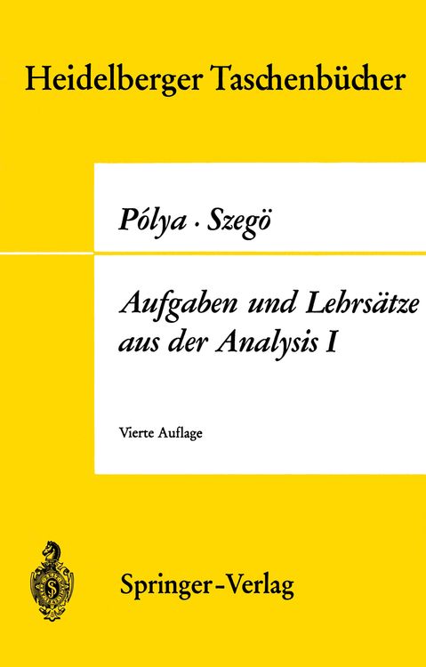 Produktbild: Aufgaben und Lehrs&auml;tze aus der Analysis