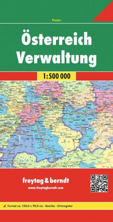 Produktbild: &Ouml;sterreich Verwaltungskarte