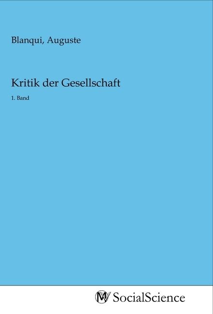 Produktbild: Kritik der Gesellschaft