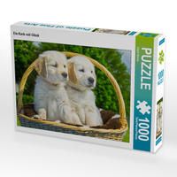 Produktbild: CALVENDO Puzzle Ein Korb voll Gl&uuml;ck 1000 Teile Lege-Gr&ouml;&szlig;e 64 x 48 cm Foto-Puzzle Bild von Sigrid Starick