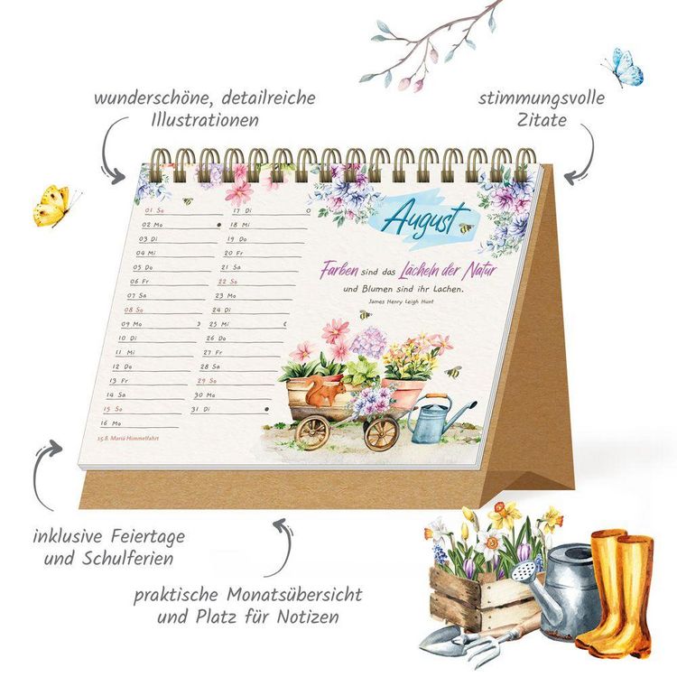Produktbild: TR&Ouml;TSCH - Aufstellkalender Kleine Landgr&uuml;&szlig;e 2027