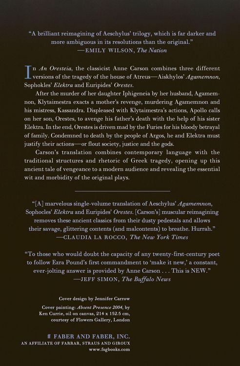 Produktbild: An Oresteia