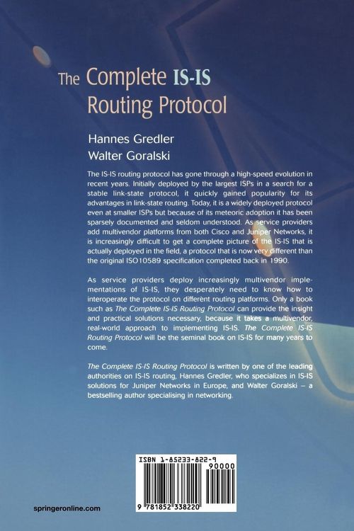 Produktbild: The Complete IS-IS Routing Protocol