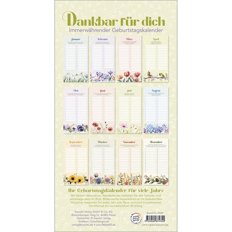 Produktbild: Dankbar f&uuml;r dich