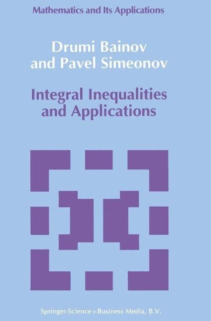 Produktbild: Integral Inequalities and Applications